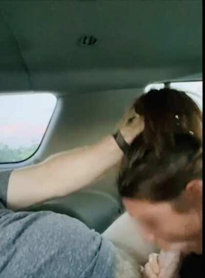 🎵 On the back street in the back seat of the Yukon 🎵[couldn’t wait until our next meet up to get a taste, had to meet my boyfriend in a parking lot.]