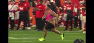 Down at the one. Unnecessary roughness on the defense