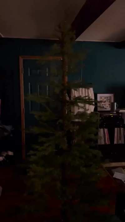 My new Christmas tree has a NIN setting… (potential seizure warning)