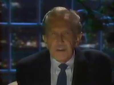 Vincent Price does the Thriller rap for the only time live in 1987