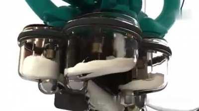 How a milking unit operates