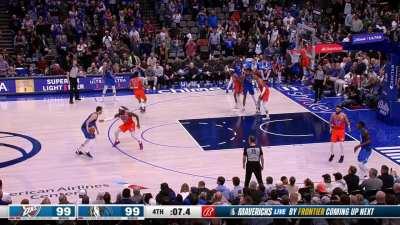 [Highlight] Luguentz Dort says he doesn't believe in magic as he guards Luka Doncic on the final possession in regulation