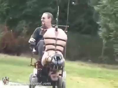 Imagine getting your mail and seeing this in your neighbors drive way