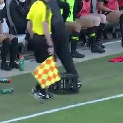WCGW kicking crate