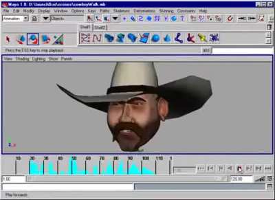 Alias Wavefront Maya 1.0 (1998): Character Animation Tools Demo.