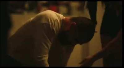 Herb Dean refereeing the fight in alternative universe