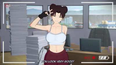 Tenten flashes her titties (Otsukira)