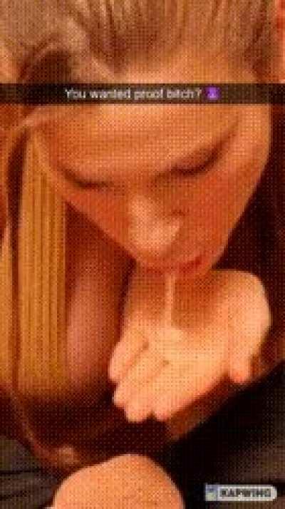 You wanted proof bitch?