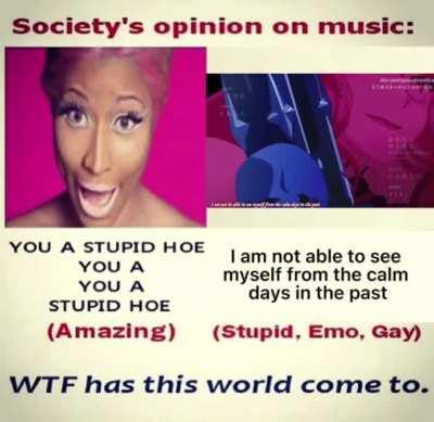 We live in a society