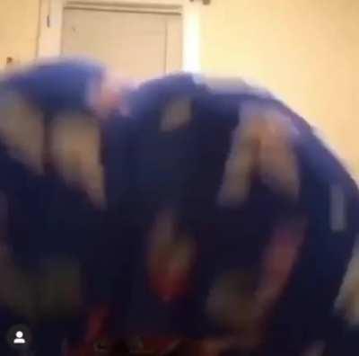 Big booty ebony twerking