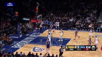 [Highlight] Patty Mills ties the game with a transition 3!