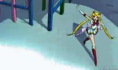 In the name of the Moon, I will punish you!