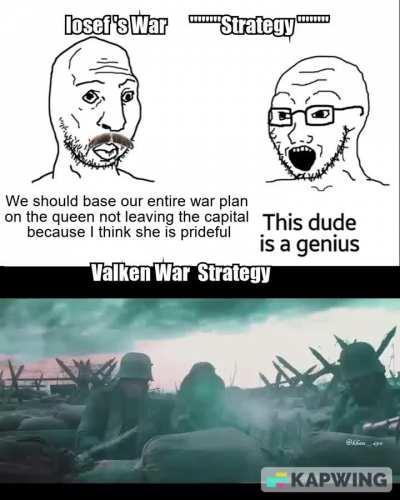 I should focus on not losing so many soldiers? How about you focus on not losing your hair EGG BOY.