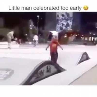 Kid learned a good lesson