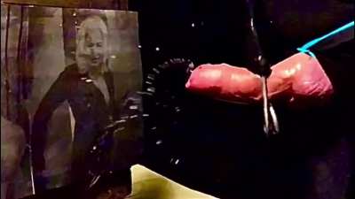 Slutwifejohanna - cum all over face and dress