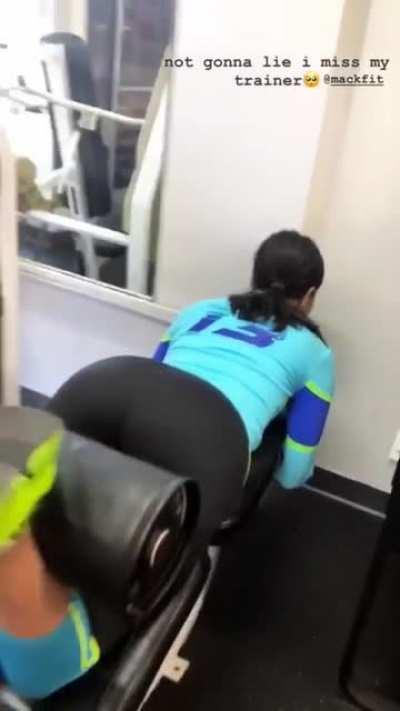 working out on the story