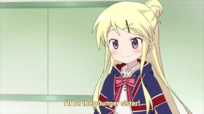 What's it like to have a little sister taken too seriously [Hello!! Kiniro Mosaic]