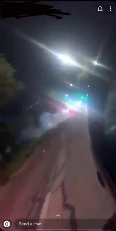 Active shooter firing into crowd of protestors and police. This is America.