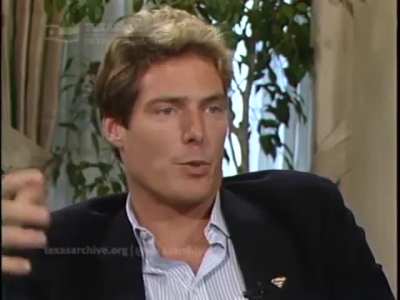 Christopher Reeve Talking Abou What Superman Means to Him