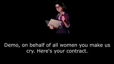 custom miss pauling contract lines