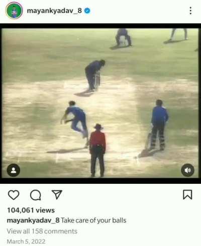 Take care of your balls