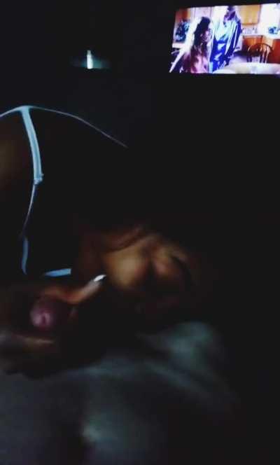 She loves sucking my white cock 😜