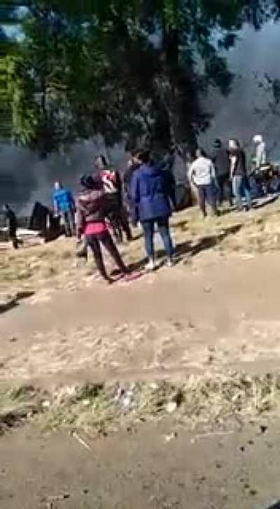 Pietermaritzburg community removing squatter camps