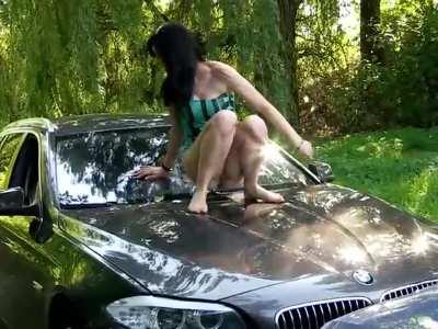 During a long journey nature calls