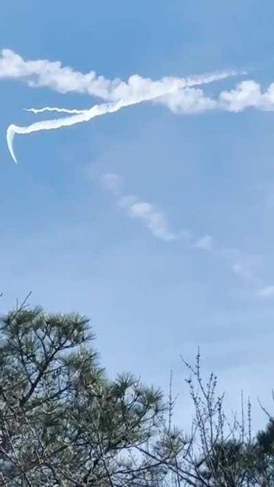 Shooting down of the Chinese balloon near Wilmington