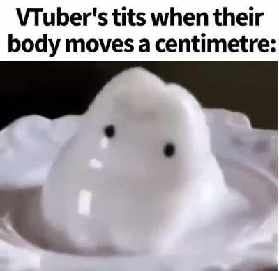 She breasted boobily 