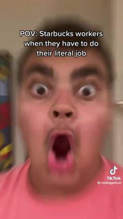 Starbucks employees:🗿