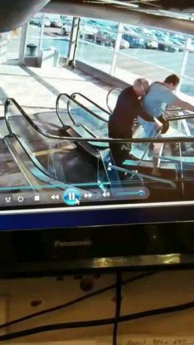 HMFT after I take this escalator...