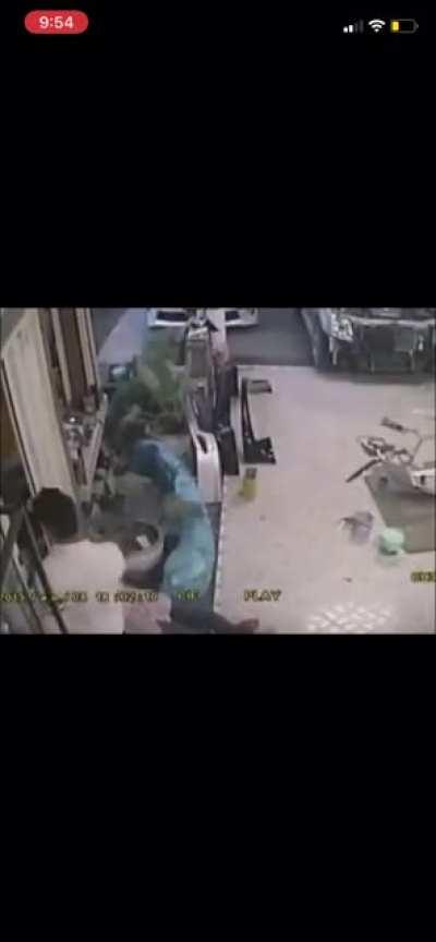 Girl gets one tapped by a legendary piste and gets emoted on