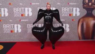 Sam Smith at the BRIT Awards 2023