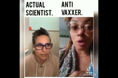 This Anti-vaxxer is something else