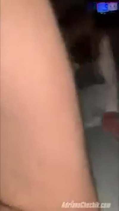 Adriana Chechik and Megan Rain Double Blowjob