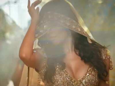 Nushrat Bharucha being sexy as always in a revealing outfit from her new song Deedar De!