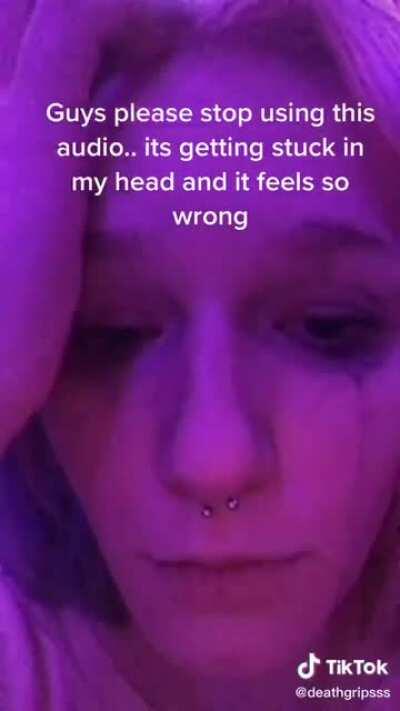 She’s going to have to cancel the voice in her head