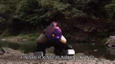 Reject humanity. (Please check out Kamen rider)