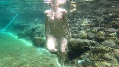 Having this much Fun Underwater