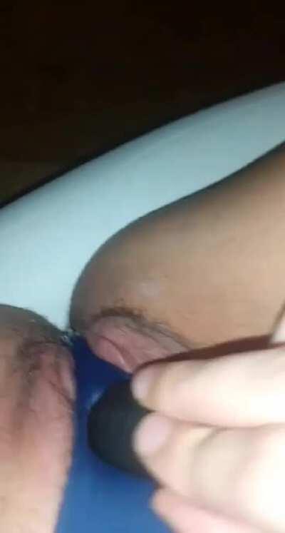 Some1 crossposted me squirting in my pijamas here, so im posting my 1st squirting through clothing on here too :)