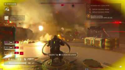 Any other game and this would have been a scripted event.