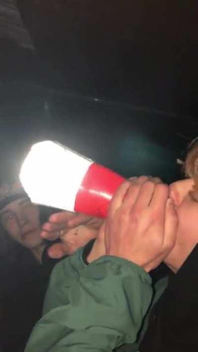 QP in a traffic cone