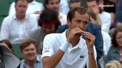 A Medvedev Original. Playing flute during change over :)