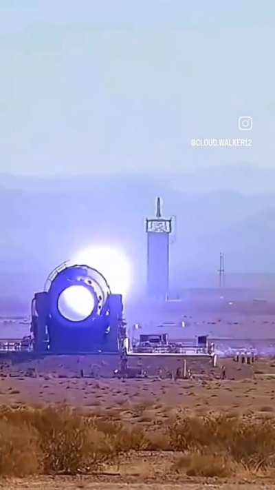 An electromagnetic gun takes aim.