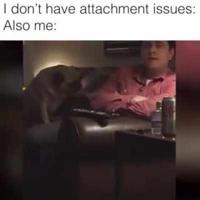 I don’t have attachment issues: Also me