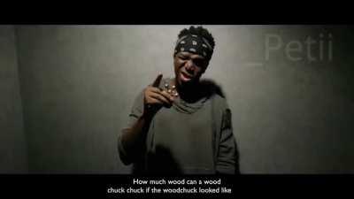 How much wood can a woodchuck chuck if the woodchuck looked like DAX!!??!