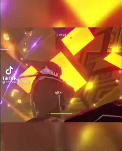 Xiangling took his spotlight 😂