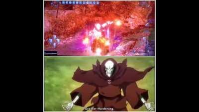 Playing Nioh 2 today gave me this flashback to one of my favorite Anime. “Overlord” That Skeleton Archer DotS never stood a chance.