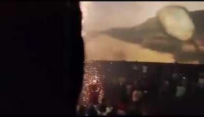 People bursted firecrackers inside the theatre on Salman's entry in Tiger 3